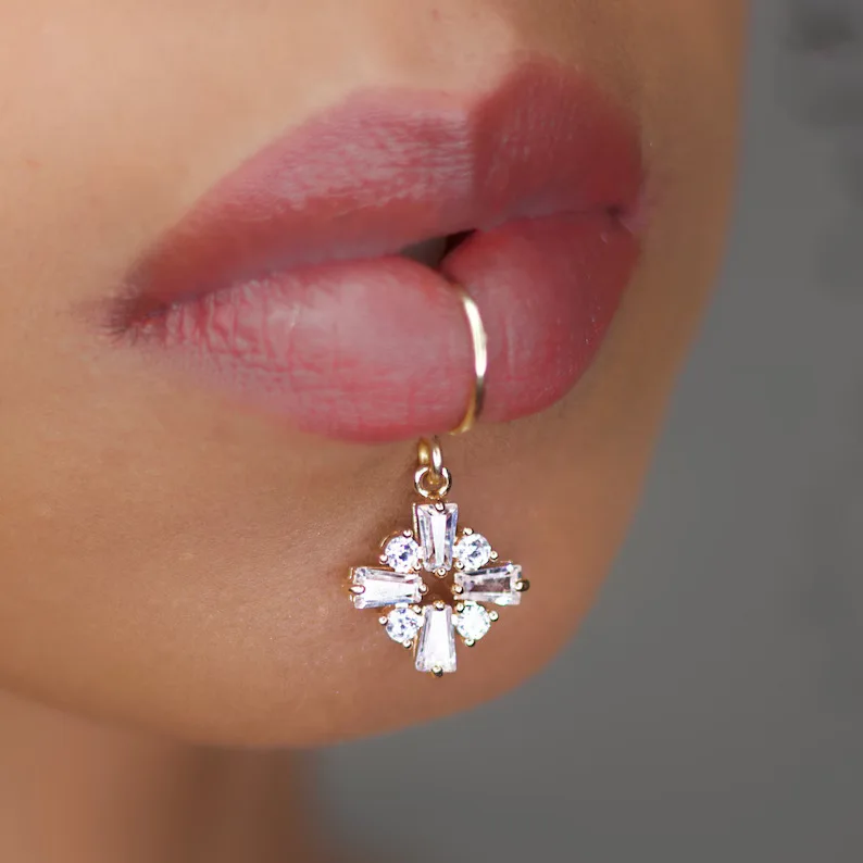 Luxury Gold Color Flower Shape Women Drop Earrings Inlaid Shiny Multicolour Cubic Zirconia Top Quality Fashion Banquet Jewelry