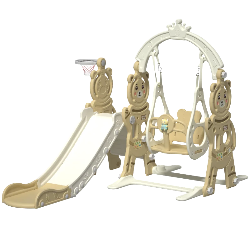 

Children's New Indoor Playground Baby Hot Sale Multi-Functional Toys Colorful Plastic Swing Slide