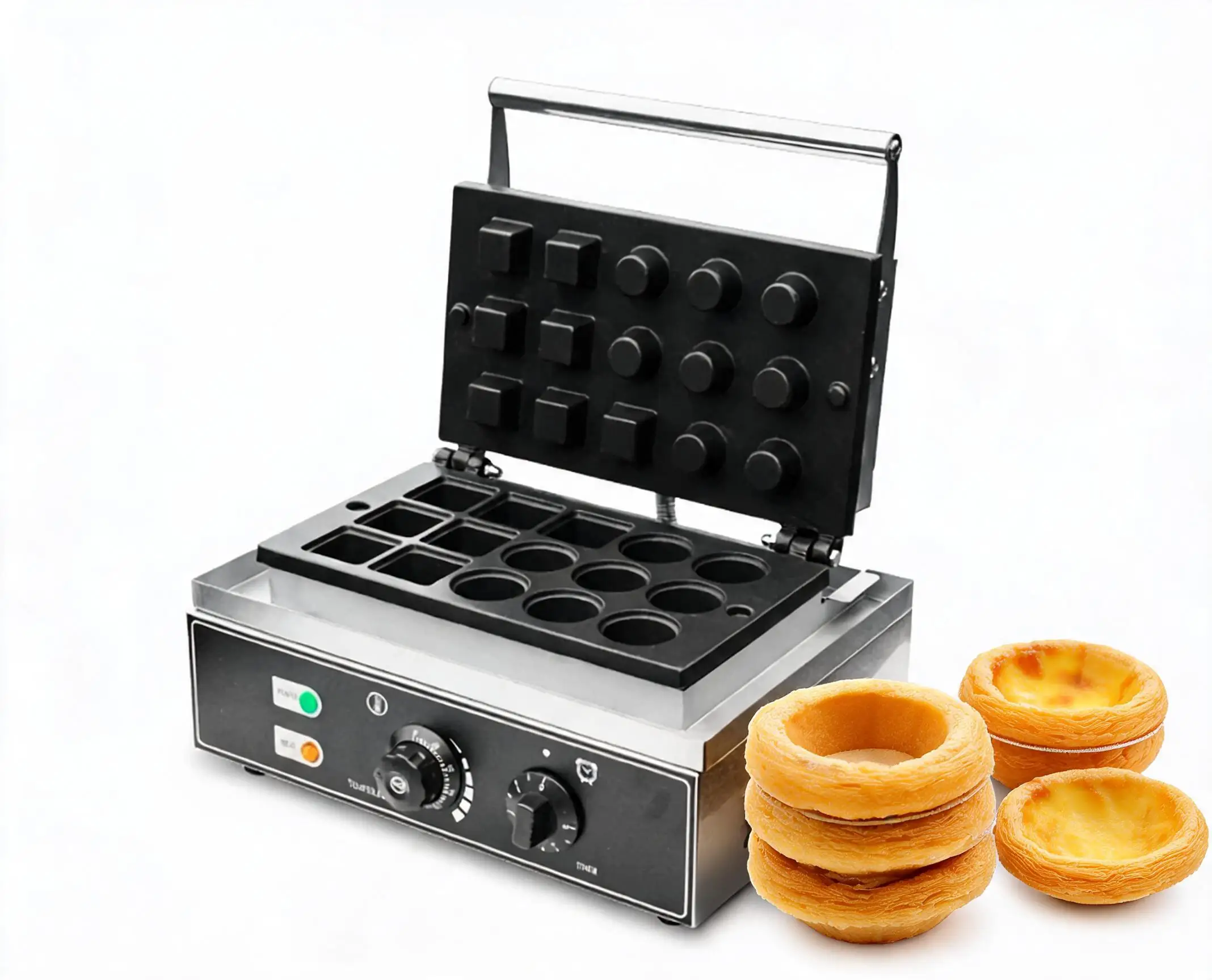 Coercial Non-stick Tart aking hine Tartlet aker Cheese Tart Pressing hine Tart old
