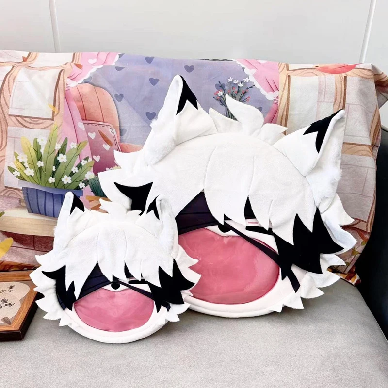 

Anime Game Zenless Zone Zero Von Lycaon Kawaii Cosplay Plushies Backpack Itabag Lolita Girl Big Mouth Transparent Bags Fans Gift