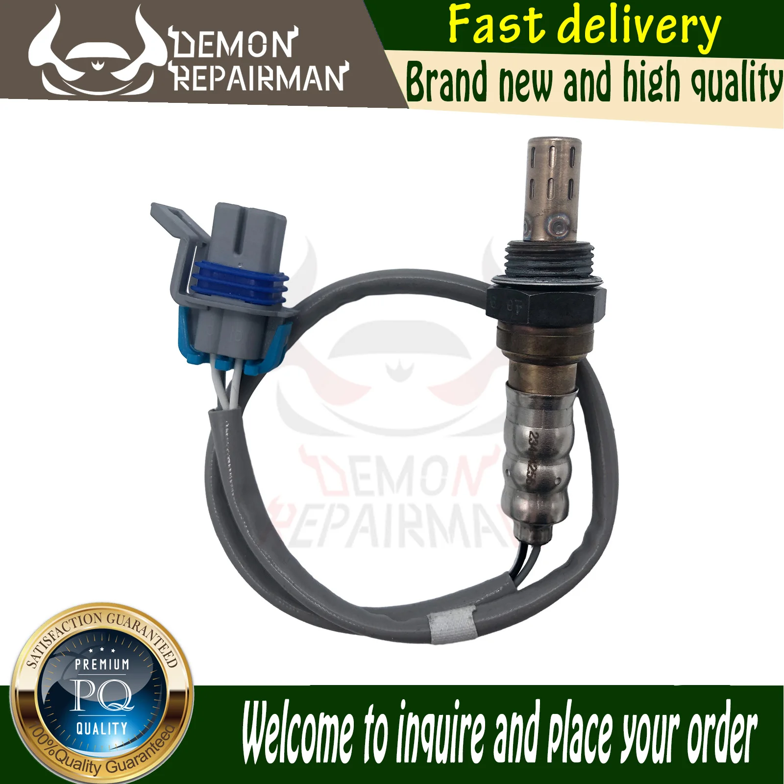 

0 258 986 608 O2 Oxygen Sensor Compatible with GMC YUKON CHEVROLET CAMARO 6.2L TAHOE 4.8L CADILLAC DEVILLE 4.6L OPEL GT 2.0L