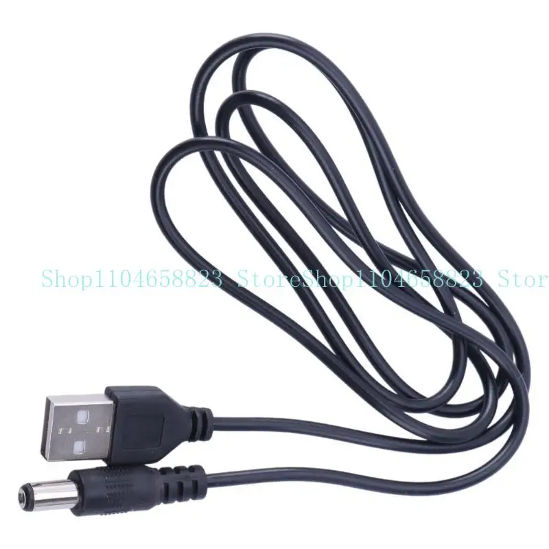 652F USB 2.0 to for 5.5mmx2.1mm Power Cord Connection Wire Power Supply Adapter Cable USB Charging Line Accesso