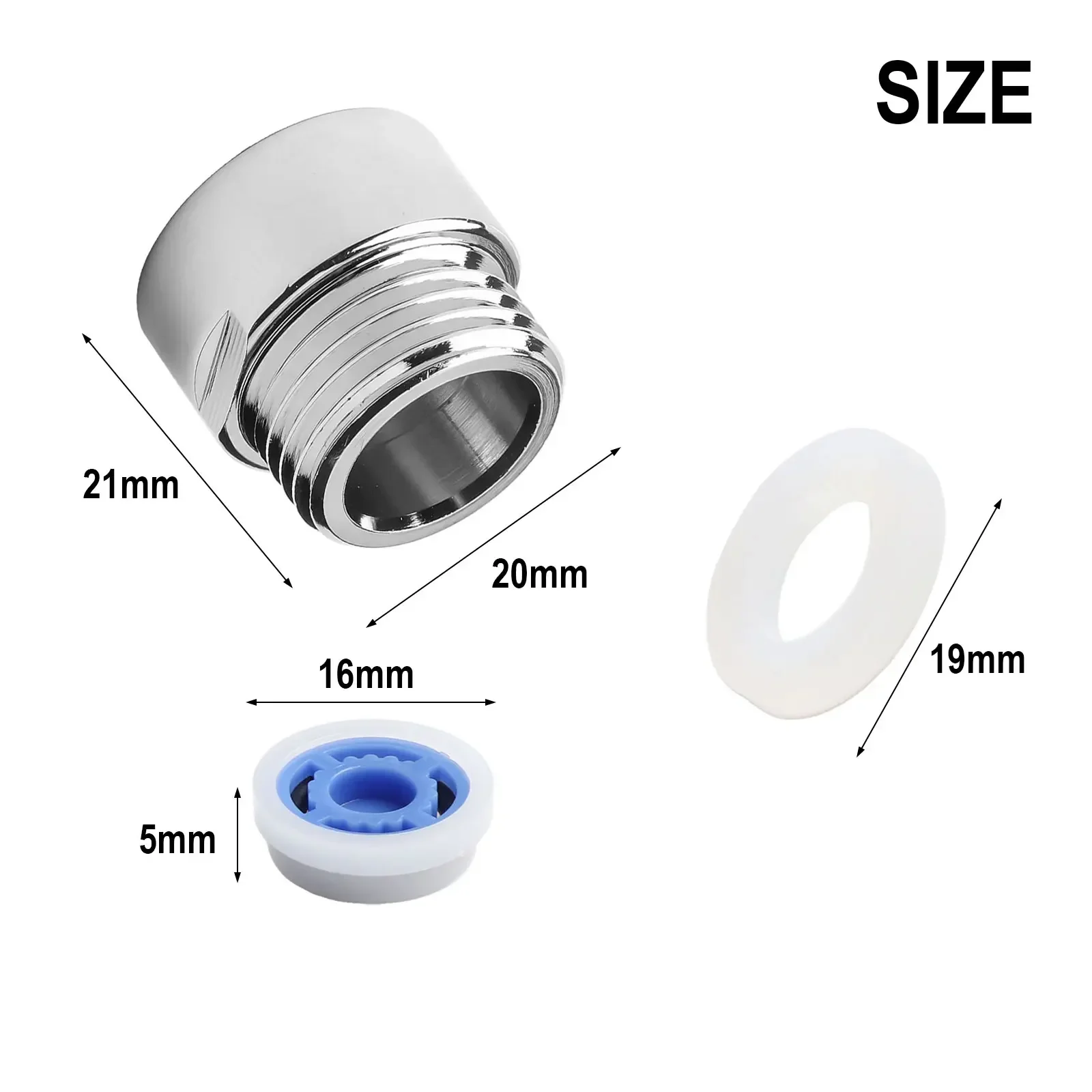 Shower-Flow Reducer Limiter Set Water Saving 6/8 L Min Hose Restrictor Regulator​ For Adapter Bathroom Accessories