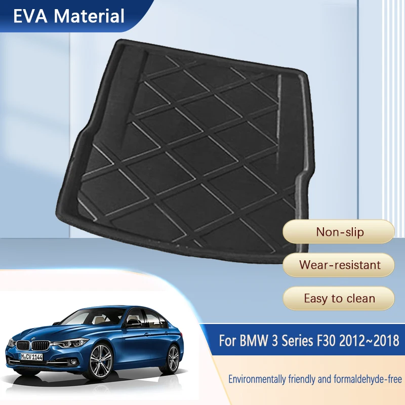 

Car Rear Trunk Mats For BMW 3 Series E90 E92 2004~2013 Saloon Sedan Coupe Car Trunk Storage Pads Cargo Carpets Auto Accessories