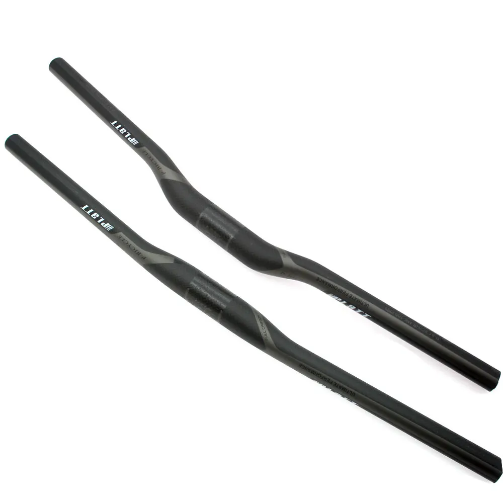 Swallow Flat Ultra-Light 31.8mm Full Carbon Fiber MTB Handlebar 3K Matt 600 620 660 680 720 760mm Handlebars