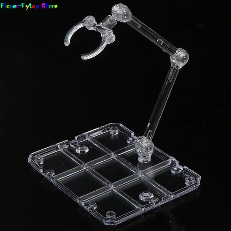 1 Set Anime Action Base Clear Display Stand For 1/144 HG Figure Model Toy Figure Peripheral Products 7 Colors Model Display Base