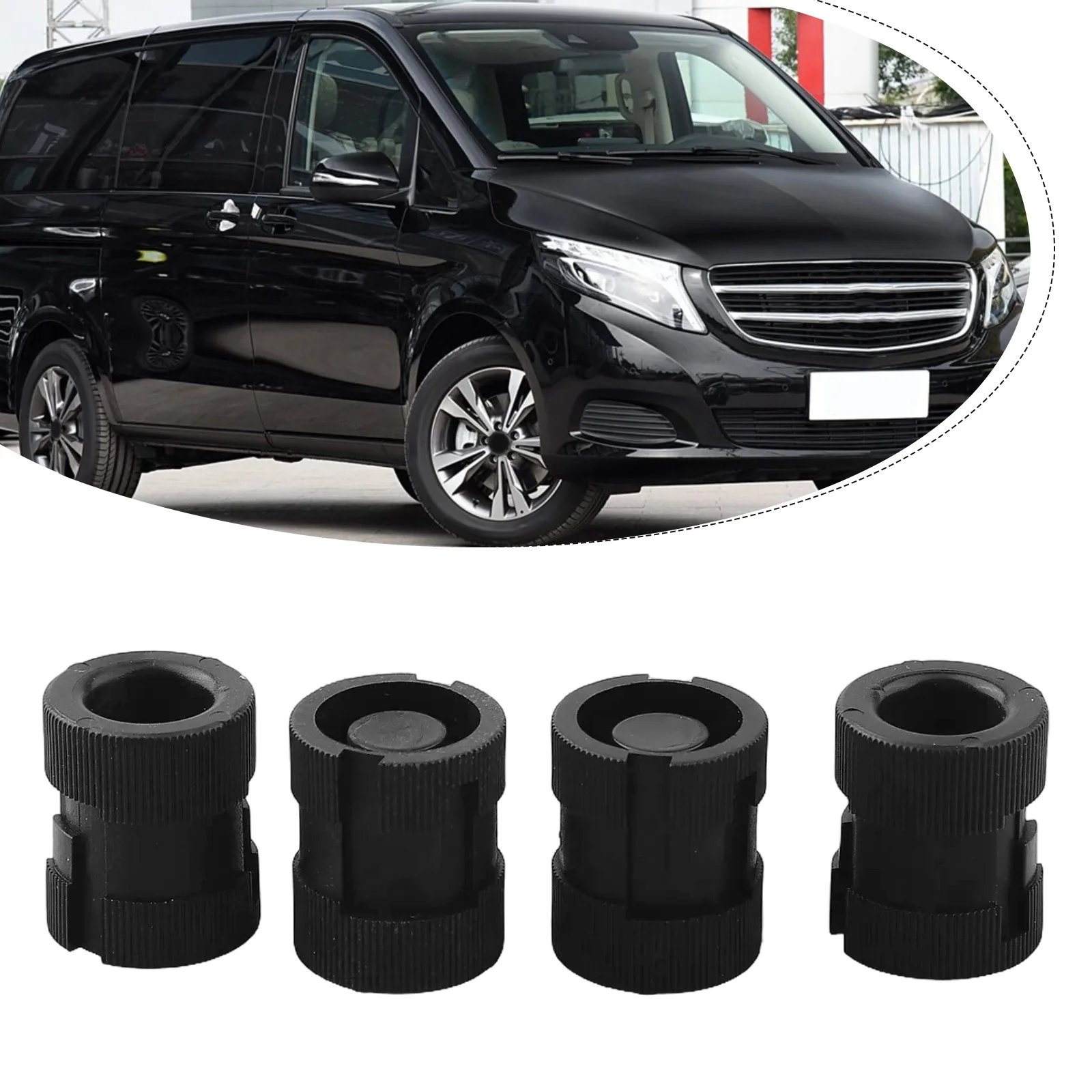 4Pc Car Middle Door Abnormal Noise Elimination Block For Mercedes- For Vito W447 2015-2021 For V-Class V220/V250/V260/W447 2015+