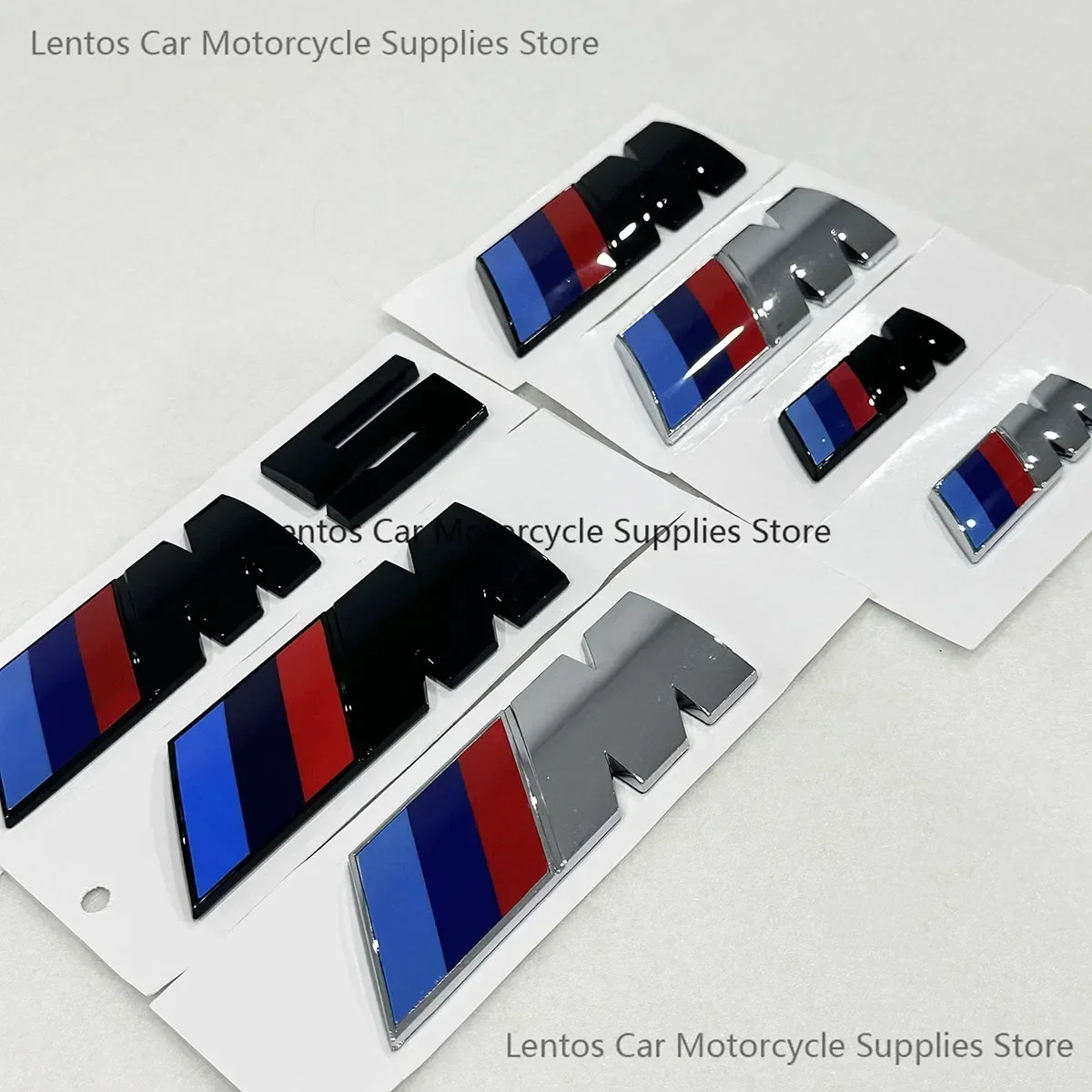 Auto 3D ABS tronco lettere Logo Badge Bmw Sticker nuova serie 5 525li 530li 540i M Logo Car cilindrata Sticker Decor