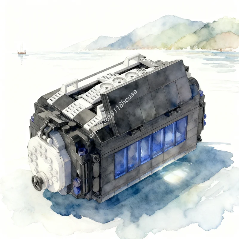 

610pcs MOC Space Venus Base Changing Room Model Building Blocks Construction Toys Idea Education Christmas Gift Brick Kids