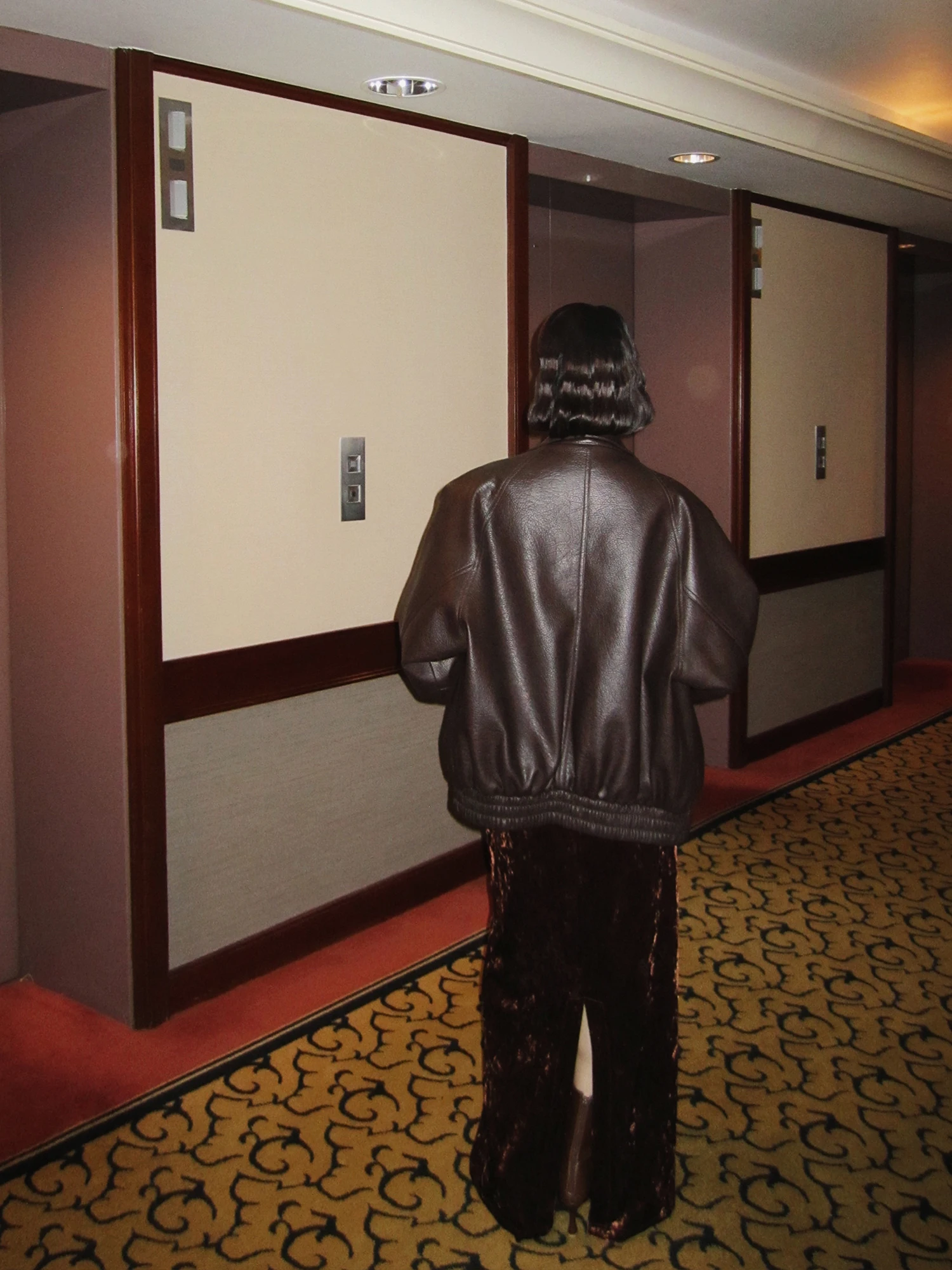 Jaqueta Feminina de Couro PU com Estampa de Lichia YL 2025 Nova Coleção - Estilo Motoqueira Solta para Outono/Inverno - Moda Feminina