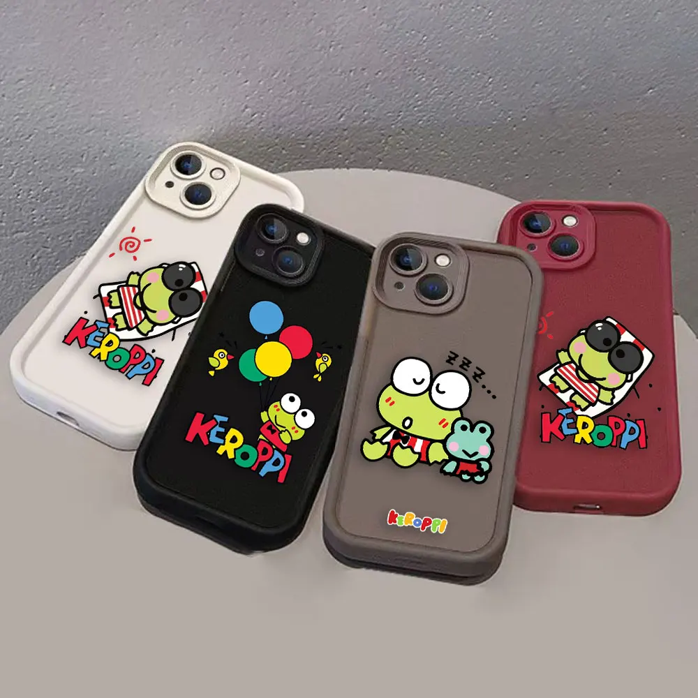 

Cartoon Cute Keropi Luxtury Phone Case For Redmi A1 A2 A3 C61 NOTE 8 9 9S 10 11 11S 12 12S 13 PRO PLUS 4G 5G Case Funda Shell