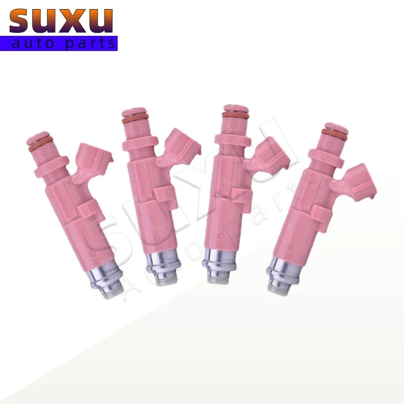 4 Pcs Fuel Gasoline Injectors for Toyota Corolla/camry/celica/previa 2002-2009 2.4l Nozzles Oem 23209-74190 23250-74190