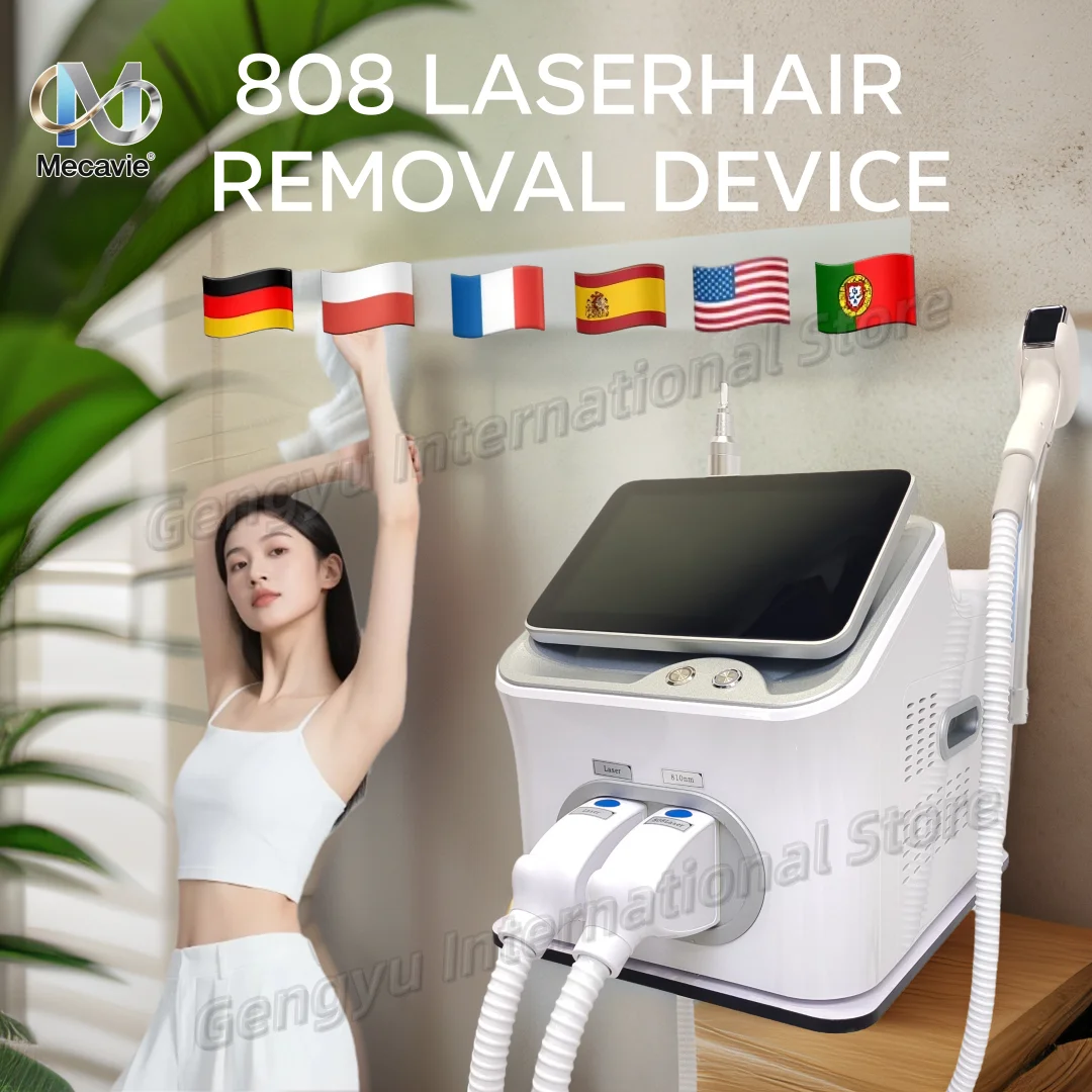 

2IN1 808nm Diode Pico Laser Depilador Tattoo Removal Pigment Removal for Chloasma Diode Laser Ice Hair Removal Machine for Salon