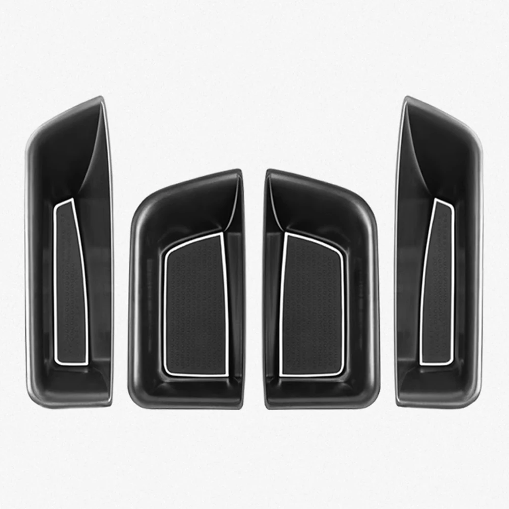 Car Door Barrel Organizer Storage Box Card Pocket Phone Holder for Porsche Macan 95B 95C 2014-2026 Auto Interior Accessories