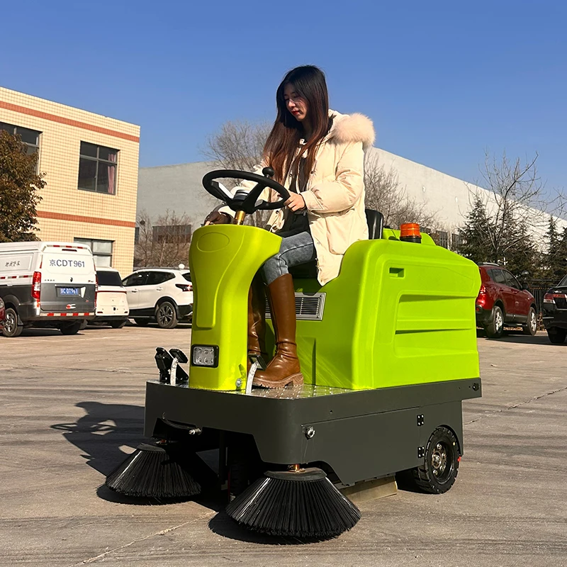 

Ride industrial factory workshop electric sweeper outdoor road sweeper road sweeper