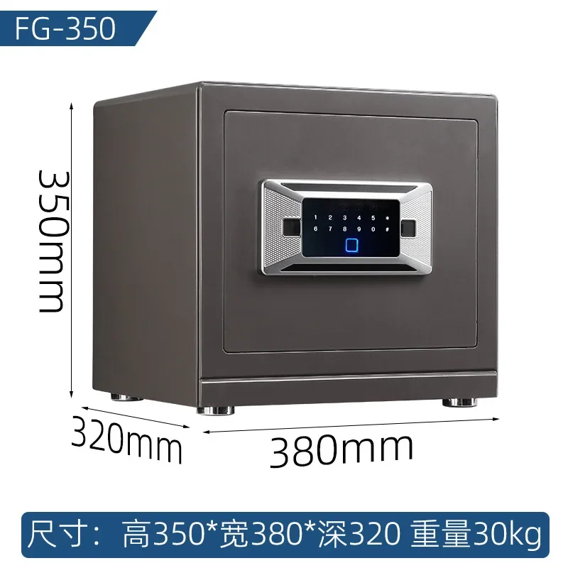 F2 All-Steel Safe Home Luxury Interior Multiple Sizes Available Anti-Theft Safe Fingerprint Password Safe