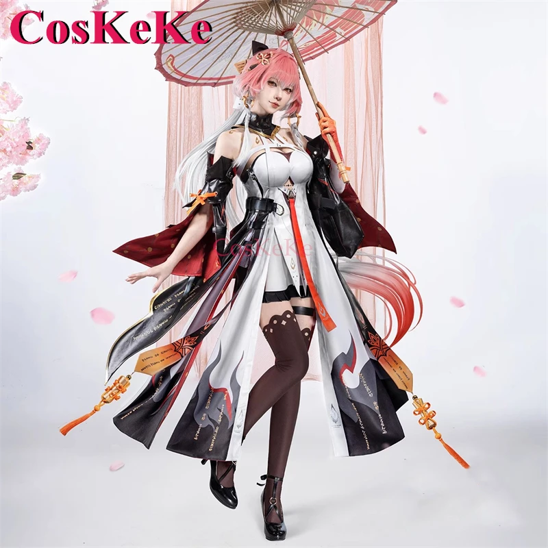 CosKeKe Changli Cosplay Game Wuthering Waves Costume Elegant Gorgeous Battle Uniform Women Activity Party Role Play Clothing New