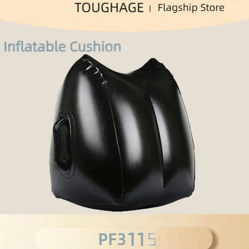 

Toughage Wedge Intimate Sex Positioning Pillow Black Pu Leather For Couples Deeper Position Support Cushion Cat Ear Stool