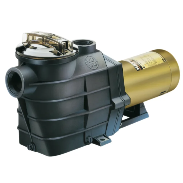 Bomba de piscina Super II 2.0-HP 220V 50HZ, caudal máximo negro 22,5 m3/H