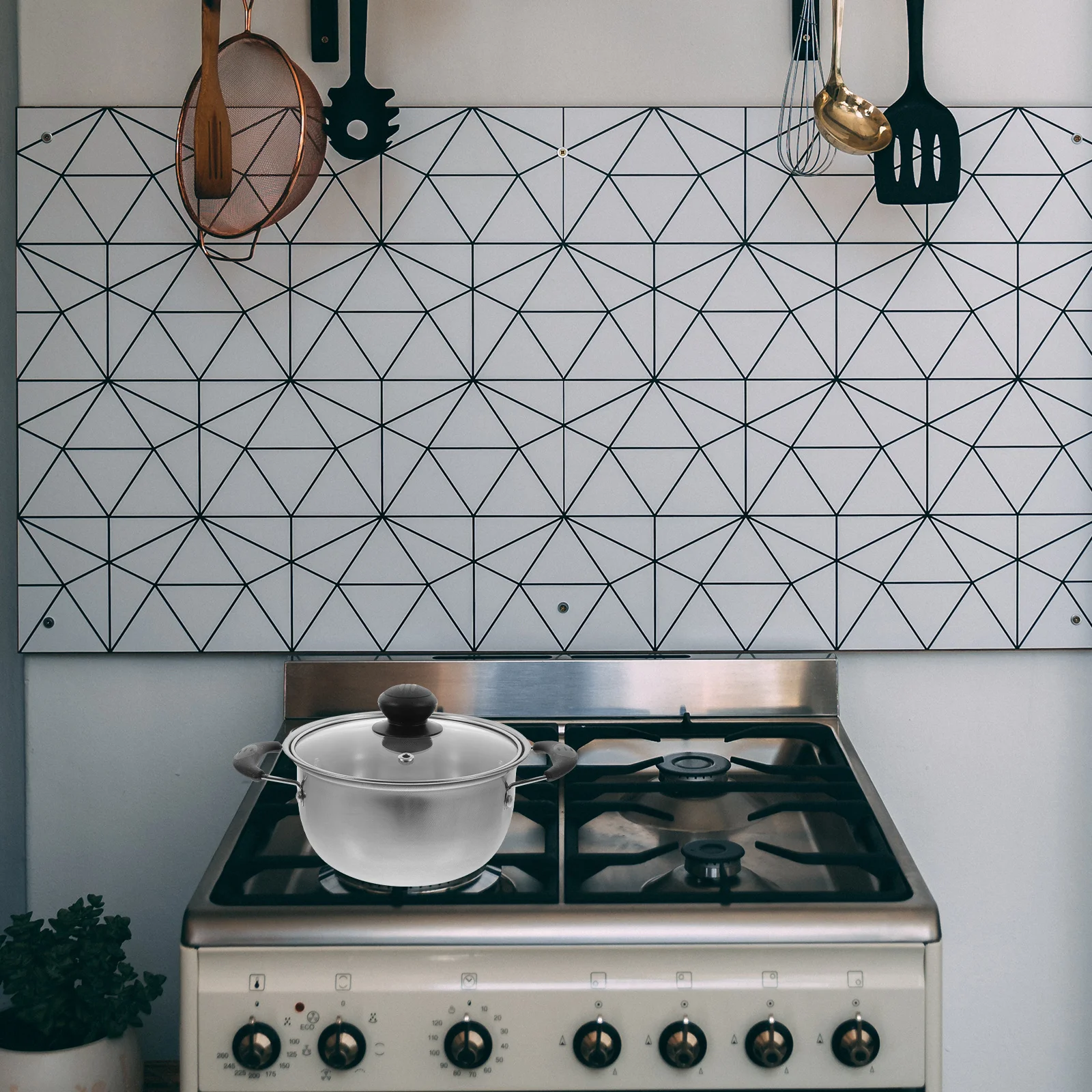 

1Pcs Stainless Steel Soup Pot Multifunctional Polished Healthy Cookware Cooking Pot Suitable for Noodles Healthy Cookware