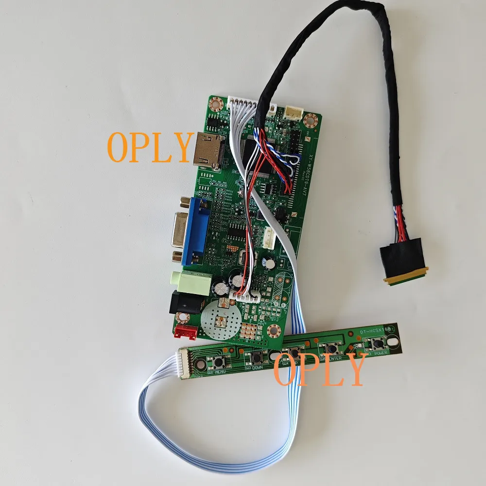 Плата контроллера 58C HDMI-совместимая VGA для LP156WH4-TLA1/TLN2 LP156WH4-TLD2/TLQ1 LP156WH4 1366X768 светодиодный экран 15,6 дюйма