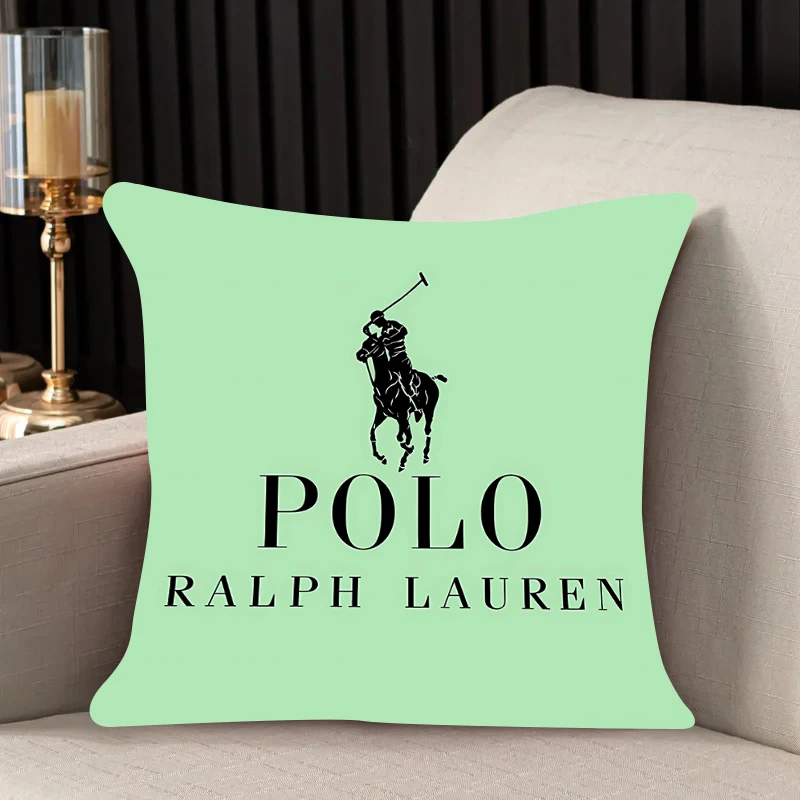 Pillow case R-Ralph-L-Laurens Double-sided Printed Sofa Cushion Cover Headrest Backrest Chair Cushion Cover Fashion Custom Gift