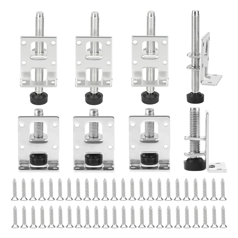 

A96Q-8 Pieces Adjustable Furniture Feet Kit, 55/102 mm Heavy Duty Furniture Levelling Feet, or Furniture, Table, Shelves