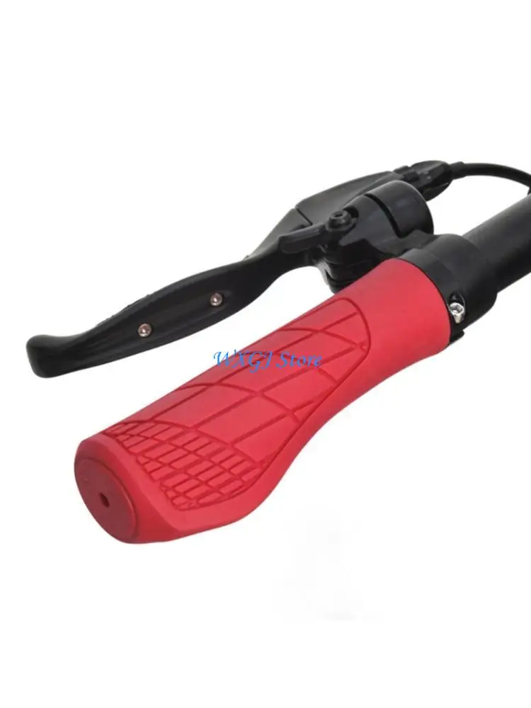 37JE Mountain Bike Handlebar Grips Single Locks on Bicycles Handlebar Grip Nonslip