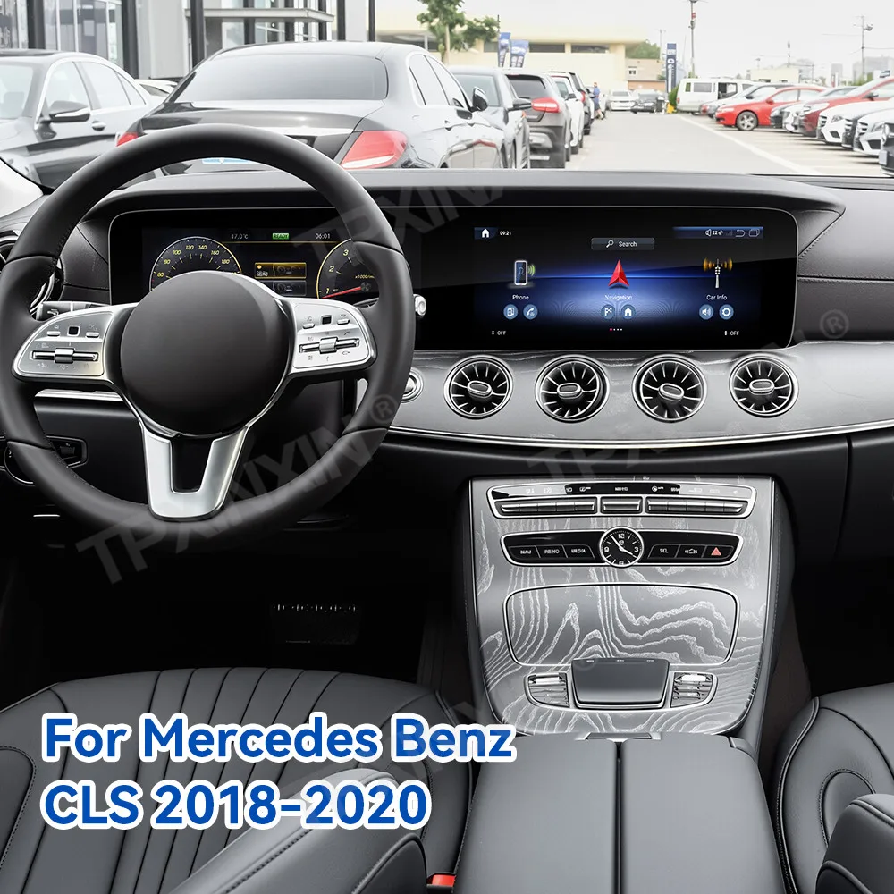 

12.3'' Dual Screen Car Stereo For Mercedes-Benz CLS400 CLS550 2016-2024 Car Multimedia Player Stereo GPS Navigation Carplay Unit