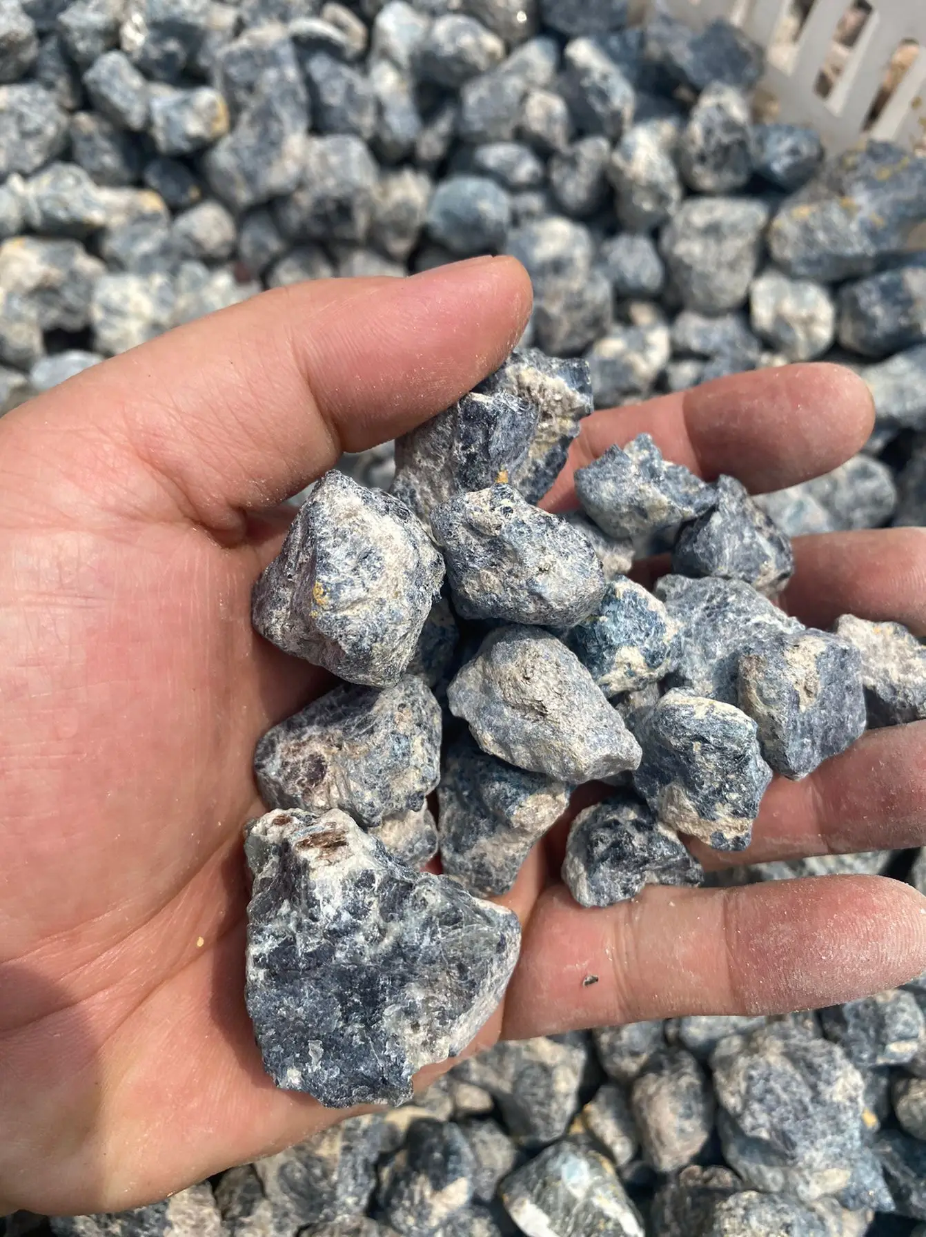 100Ct Rough Natural Green Blue Grandidierite - Madagascar Gems