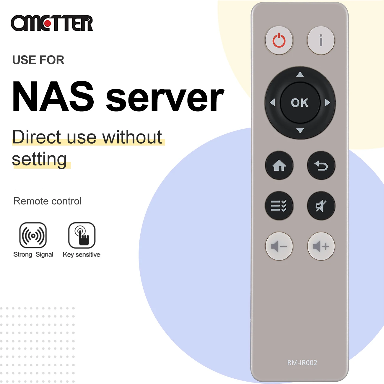 Новый телефон для Qnap IR Remote Control RM-IR002/HS-251/TS-X51 Pro/TS TS-X70 TS-x69 Series