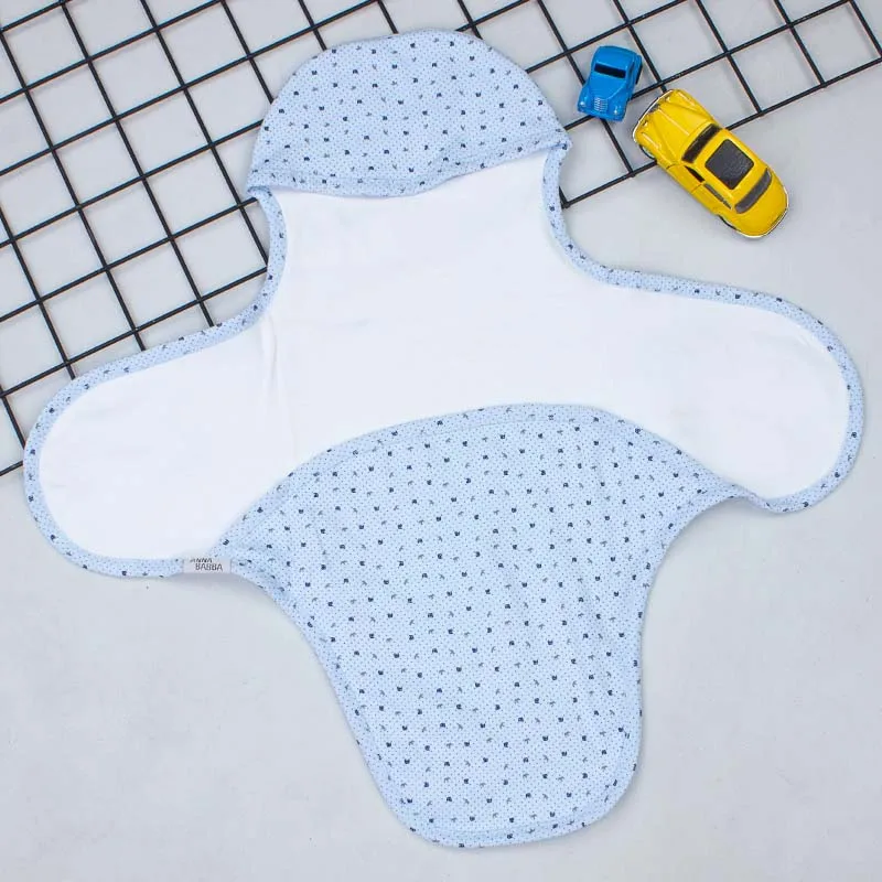 Blau Kleine Prinz baumwolle baby junge swaddle