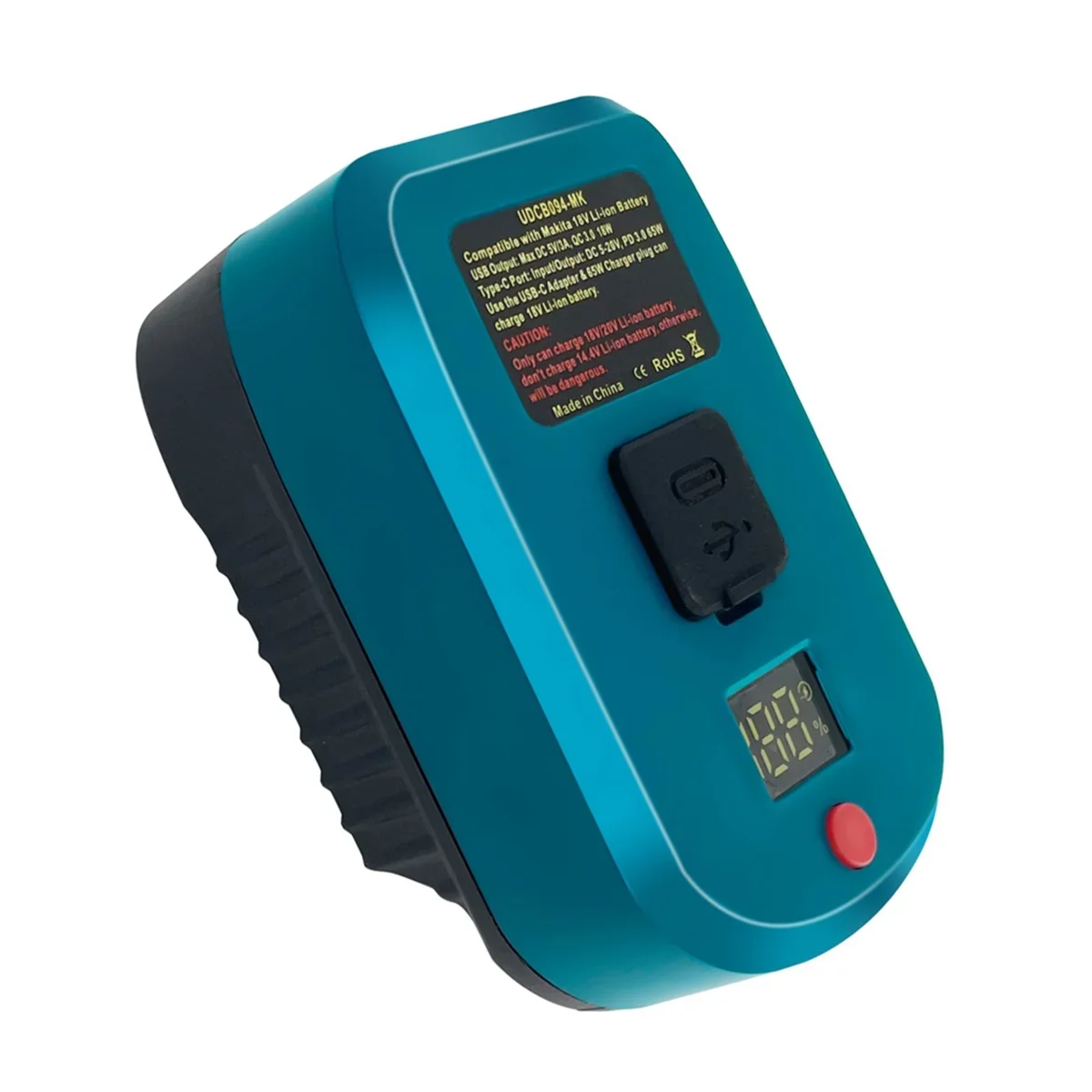 Makita 18V Cargador USB-C rápido con carga inversa para herramientas - imagen 4