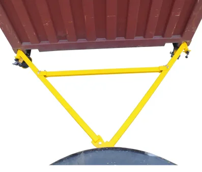 TB25 Container Trailer Bar - Quick Connect Forklift/Tractor Connectors for Warehouse and Port Operations