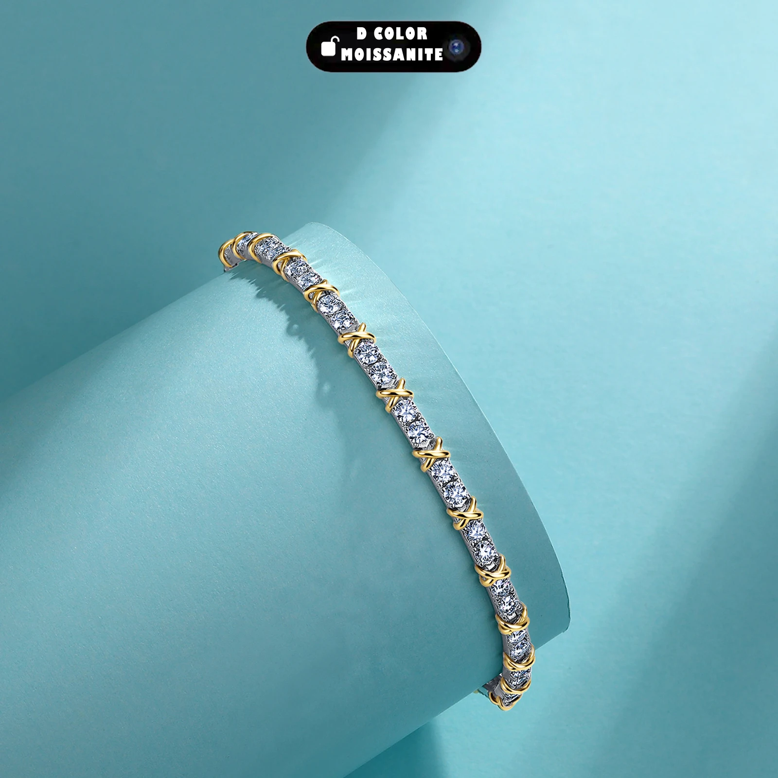 Thumbnail 4 - #19 Trending Moissanite Tennis Bracelets Right Now