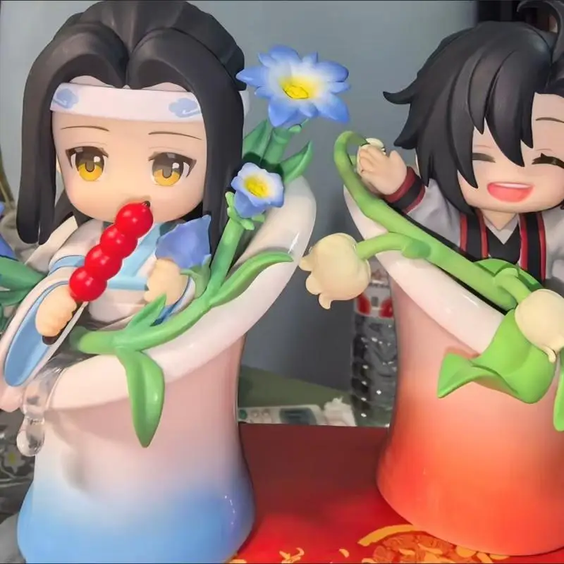 أصيلة الخزف قافية زهرة اللغة Q طبعة صندوق أعمى اليدوية العصرية سطح المكتب زخرفة عيد الميلاد عيد ميلاد مفاجأة هدية