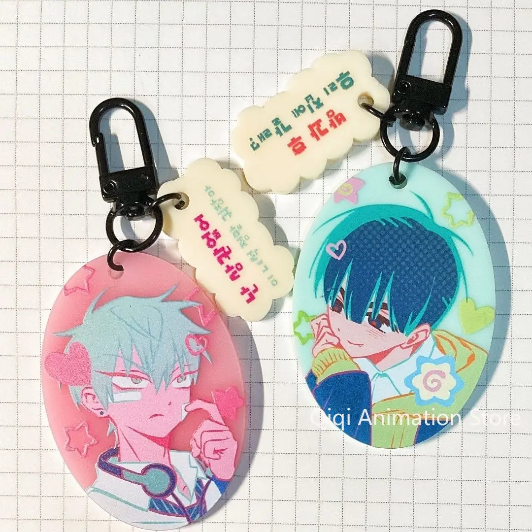 

2 шт., аниме ALIEN STAGE, Ivan Till, акриловый автомобильный брелок, аксессуары, сумка, подвеска на рюкзак, брелок, подарки на день рождения