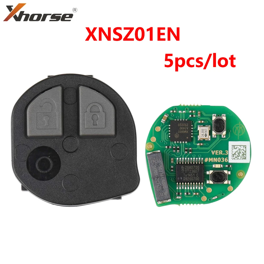 

5PCS Xhorse VVDI XNSZ01EN Wireless Remote Key XN Series for Suzuki Universal Remote Key