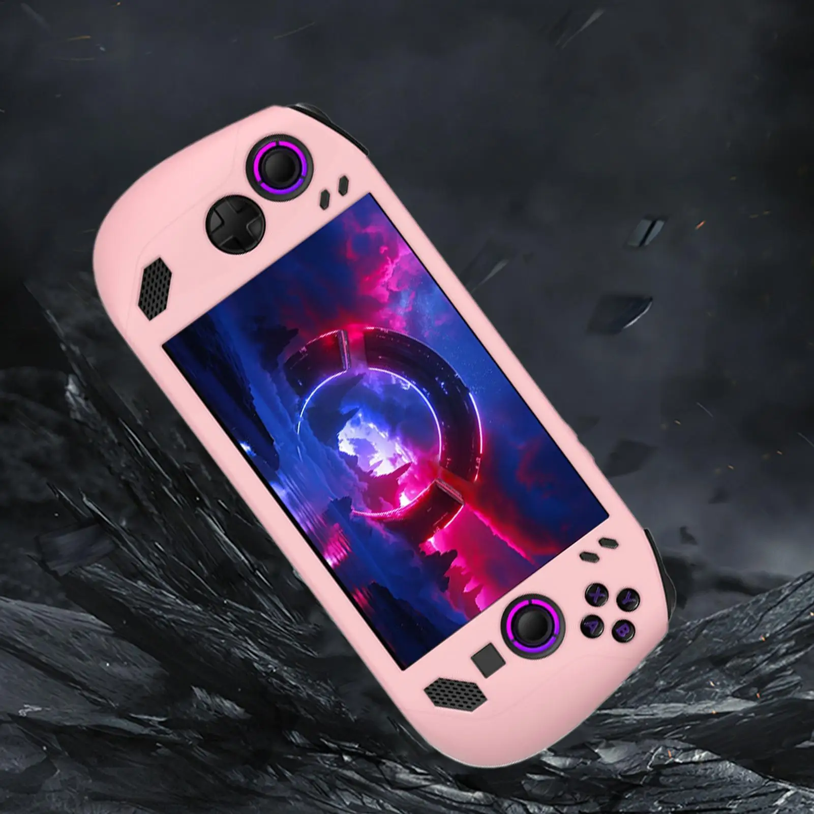 لينوفو ليجيون جو إس وحدة تحكم ألعاب محمولة غطاء من السيليكون مقاوم للصدمات وحدة تحكم ألعاب ناعمة خفيفة الوزن مضادة للخدش كاملة #4