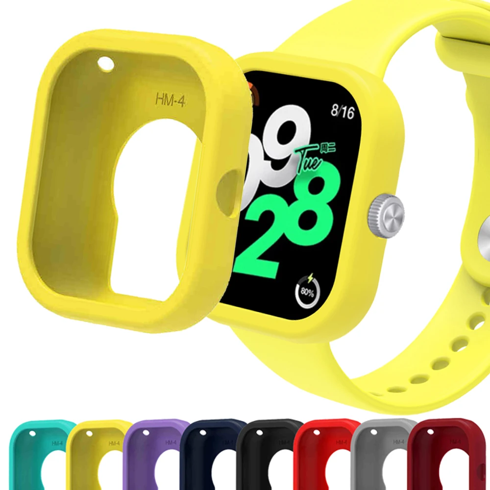 

Чехол для Redmi Watch 4, полый мягкий силиконовый чехол для Redmi Watch 5, защитный чехол, аксессуары для защиты часов