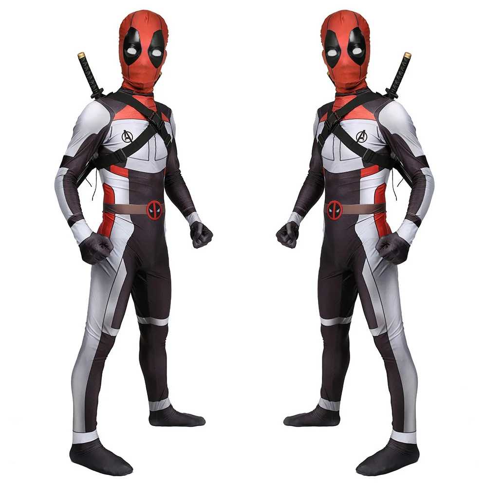 

Deadpool All-in-One Suit loween Cosplay Role-plang Tight-Fitting Costume Women's Ethnic Stage Clothing Summer New Arrival