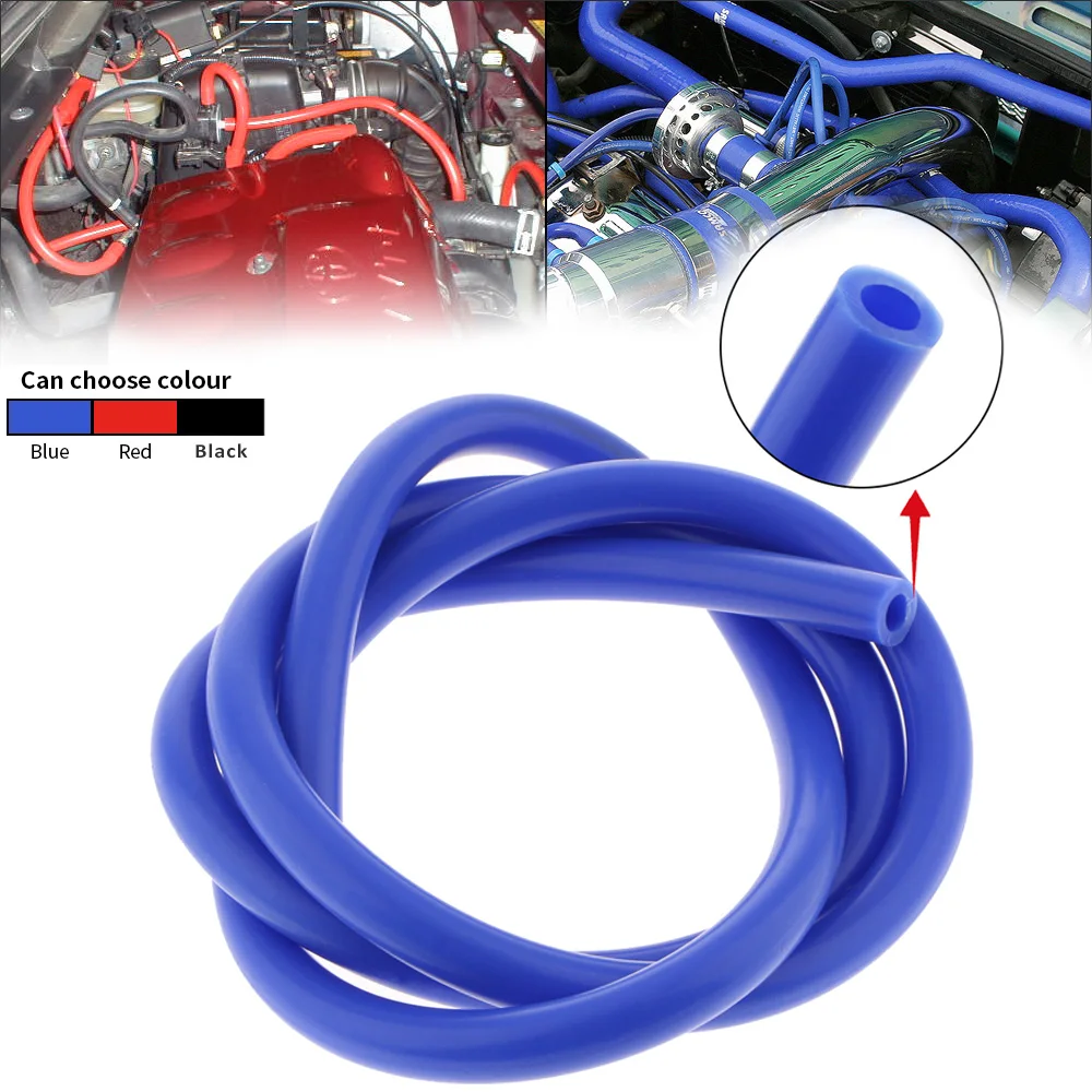 

1M Car Silicone Vacuum Tube Hose Silicon Tubing Universal 3/5/4/6/8/10/12/14mm Racing Line Pipe Tube Vacuum Tube Coolant Hose