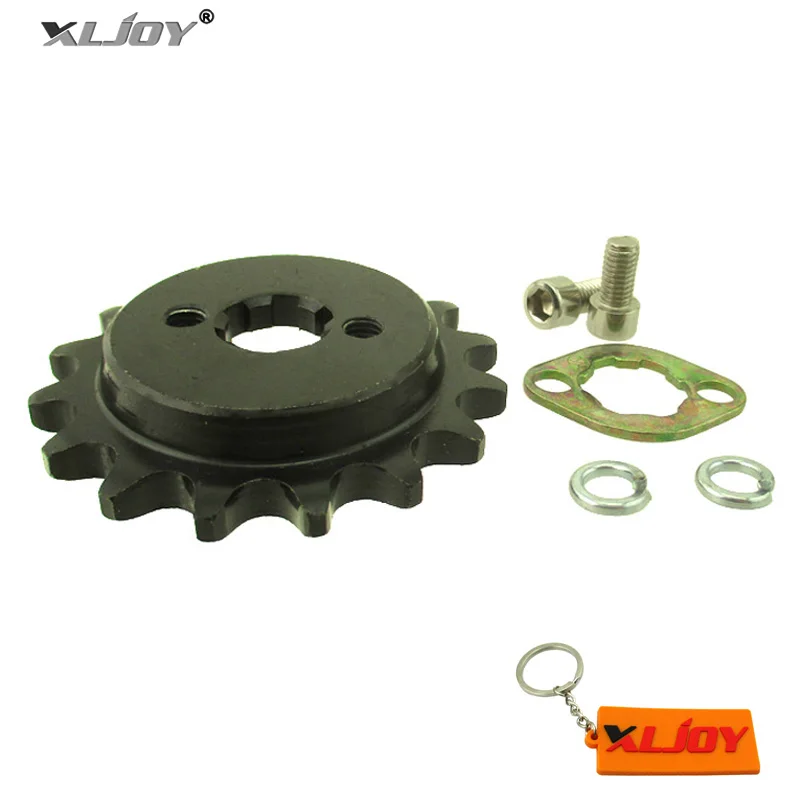 XLJOY Offset Front Sprocket +7mm 420-16T For Honda Mini Trail Monkey Bike  Zonghsen ZS190 Daytona Anima 190cc 212cc Engine