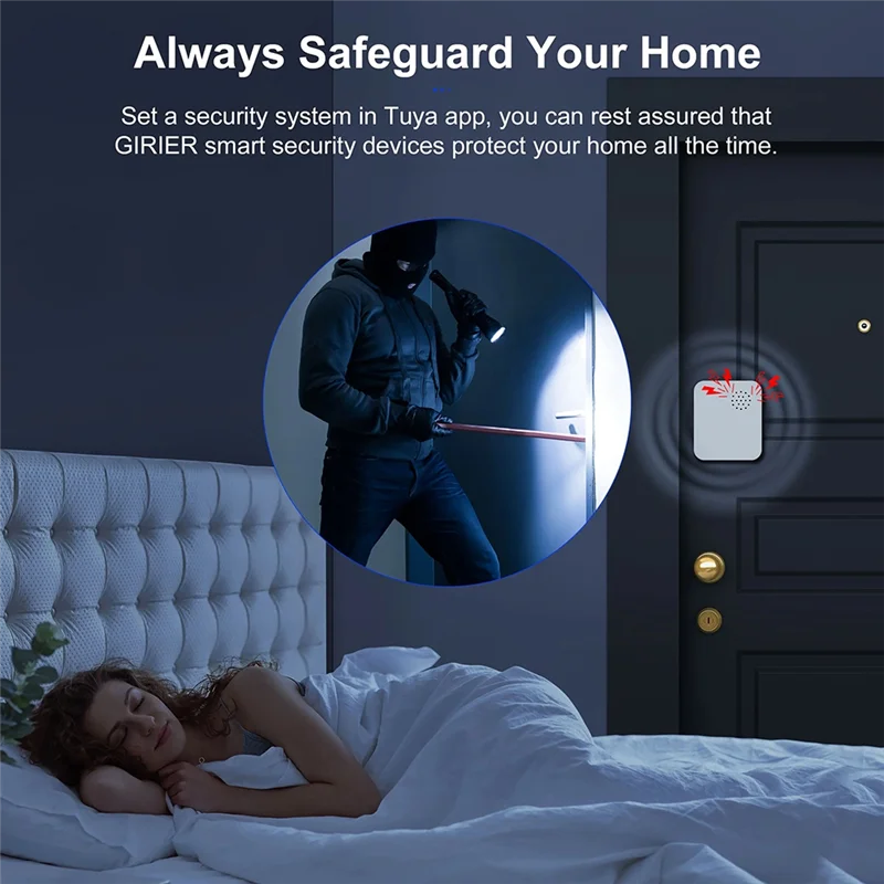 

Новинка! Интеллектуальный датчик вибрации Tuya Zigbee, беспроводной детектор разбития/капель/наклона, умная сирена, сигнализация