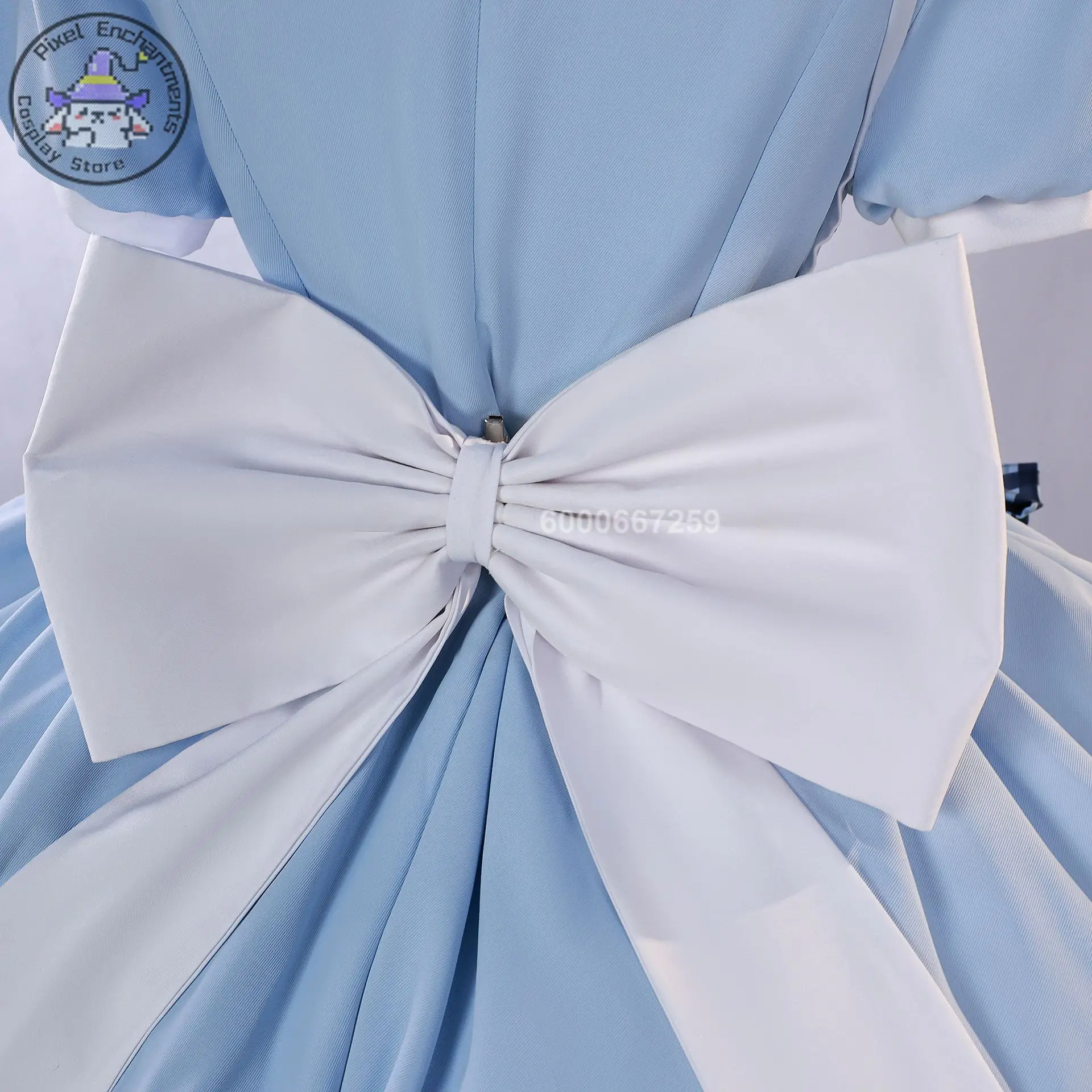 Anime Lovelive Magis Cosplay Kostüm Anime Rollenspiel Dienstmädchen Blau Süßes Kleid für Frauen Comic Con Party Coffee Shop Uniform Anzüge