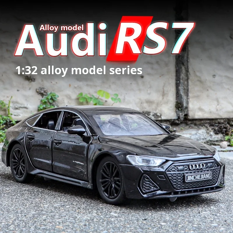 

1:32 RS7 Sport Performance Alloy Car Model Simulated Vehicle Toy Car Boys & Kids Collectible Car Decoration Light & Sound