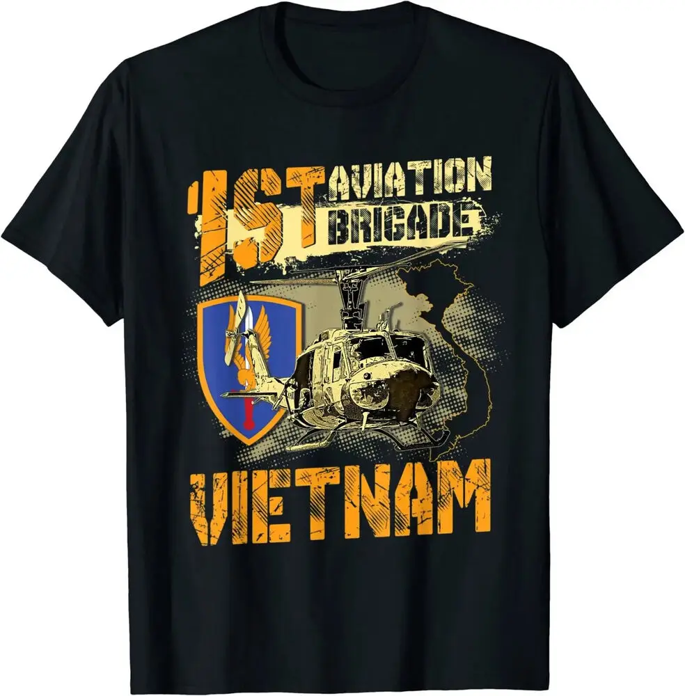 New Sale!!! 1st Aviation Brigade Vietnam Veteran Pilot Unisex Gift T-shirtAnime Pattern Clothing Y2K Summer