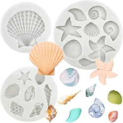 Silicone Shell Silicone Mold Cake Fondant Conch Baking Mould DIY Cake Decorating Mould Cupcake Chocolate Baking Tool Set