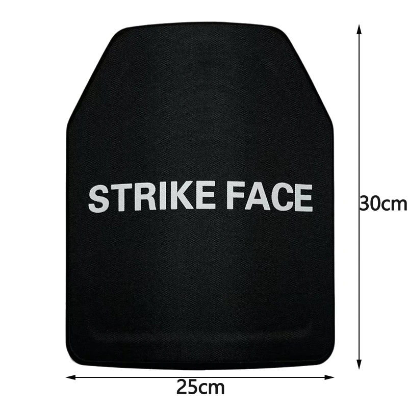 Tactical Bullet-Proof Steel Plate For Safety Vest Ballistic Body Armour Stab-Proof Composite Plates Board NIJ IIIA Stand Alone