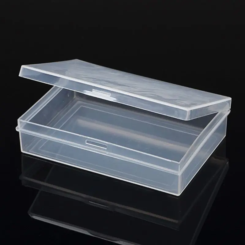 yunyun Playing Card Box Trading Card for Case Card Storage Organizer Clear Card for Case Empty Plastic Storage Box for Gaming C